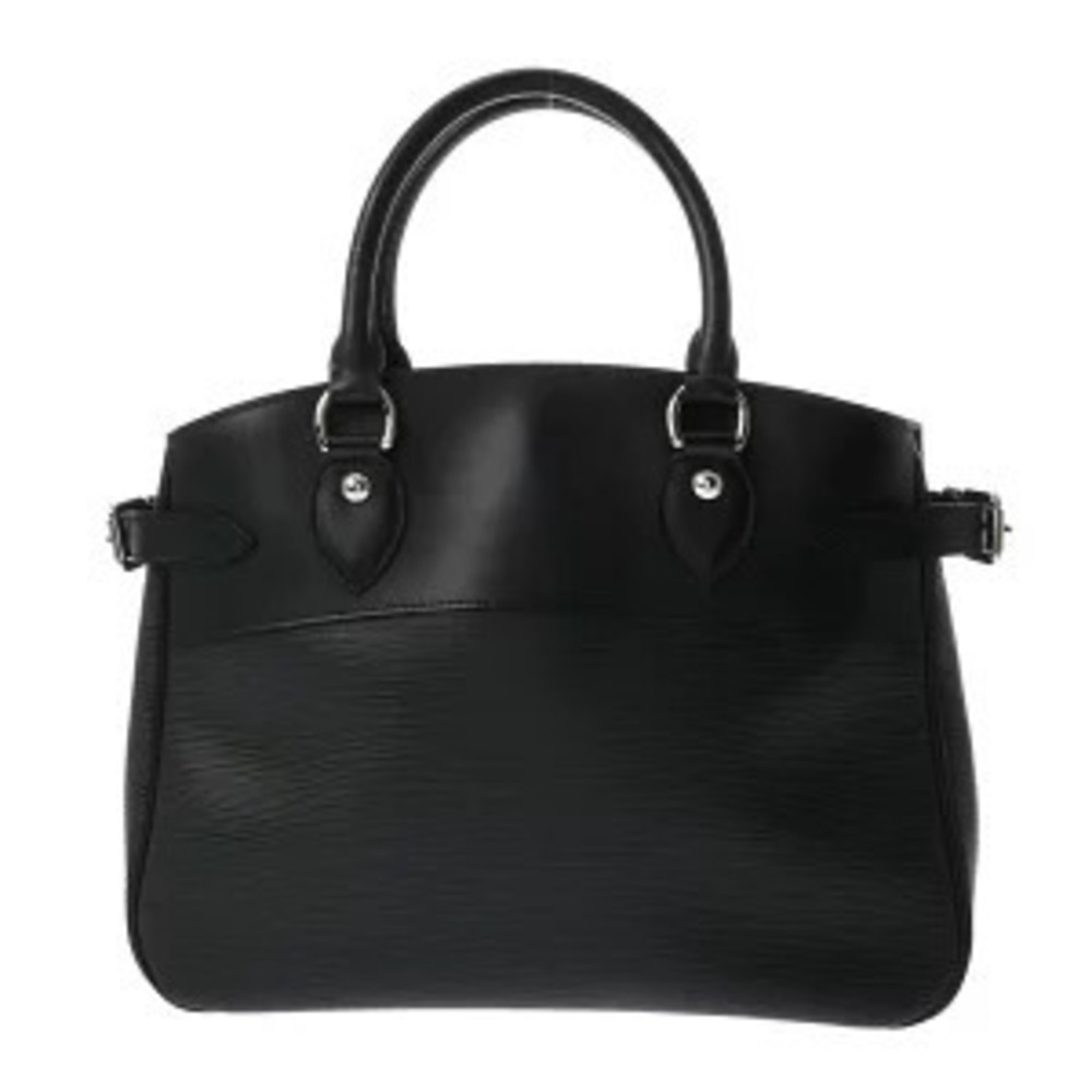 Louis Vuitton Epi Passy Leather Top Handle Bag Noir Black